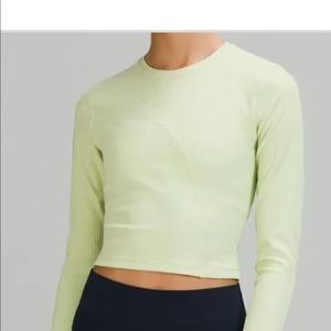 Lululemon Ribbed Long Sleeve Yoga Top